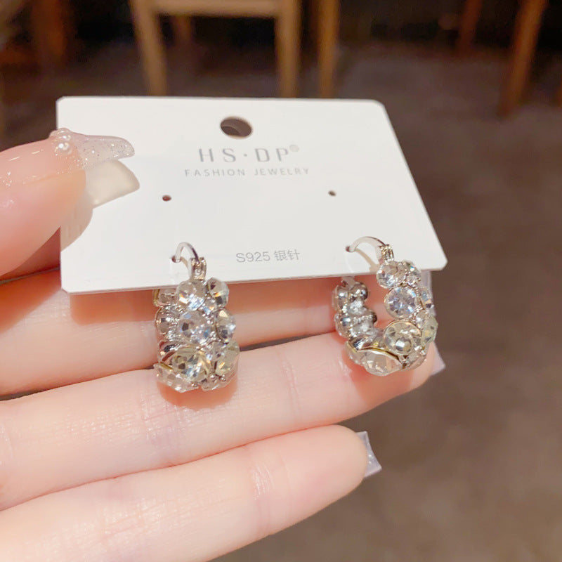 Style Zircon Sparkling Earrings