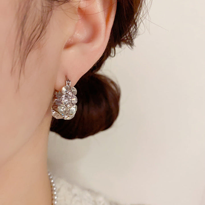 Style Zircon Sparkling Earrings
