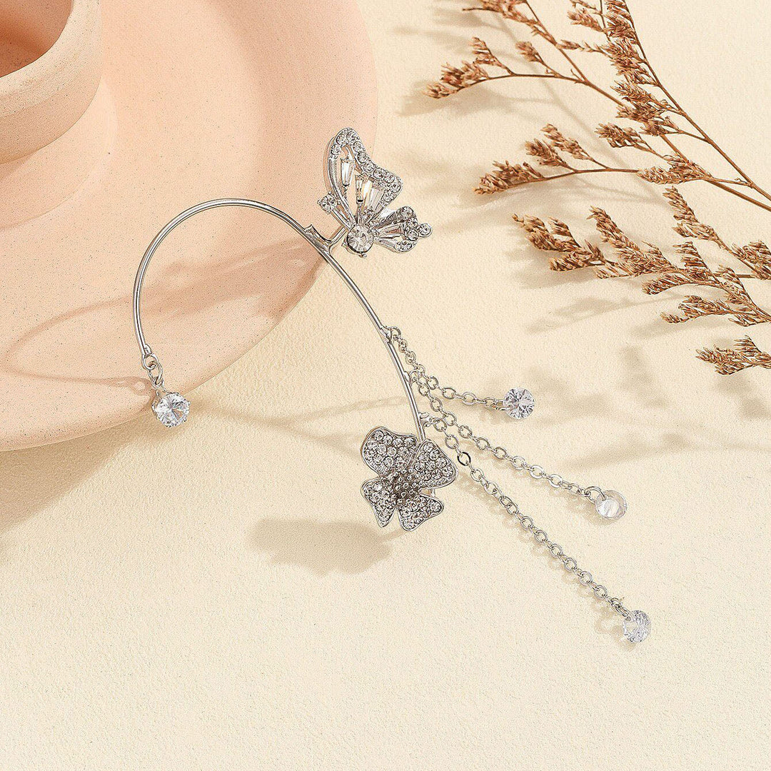 Elara Butterfly Ear Cuffs