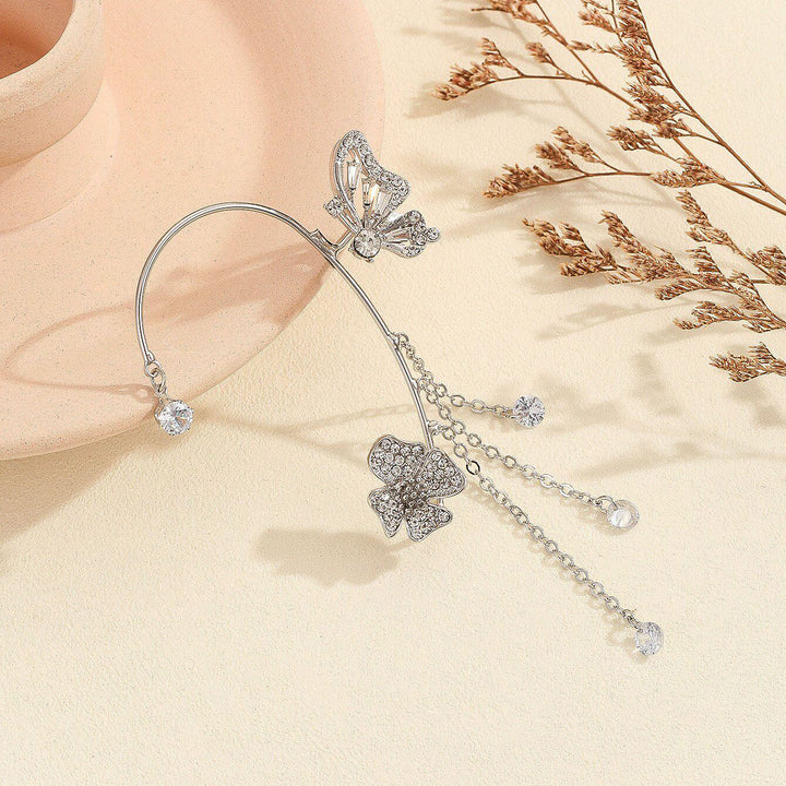Elara Butterfly Ear Cuffs