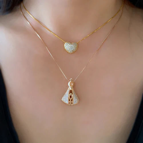 Protective Virgin Necklace