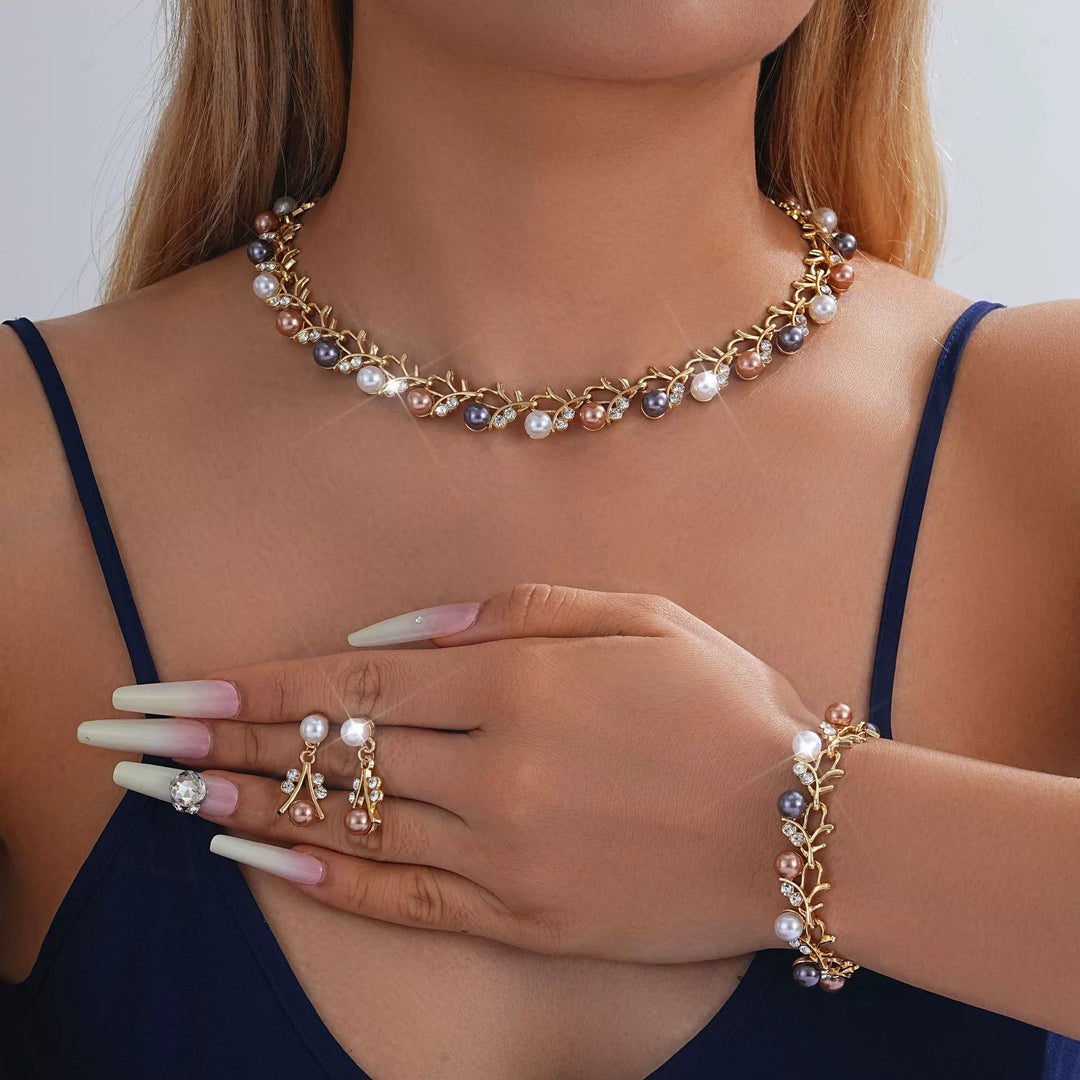 Pearl Vine Jewelry Set