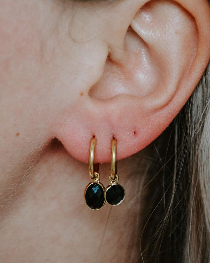 Oval Dana - Earrings - Stainless Steel