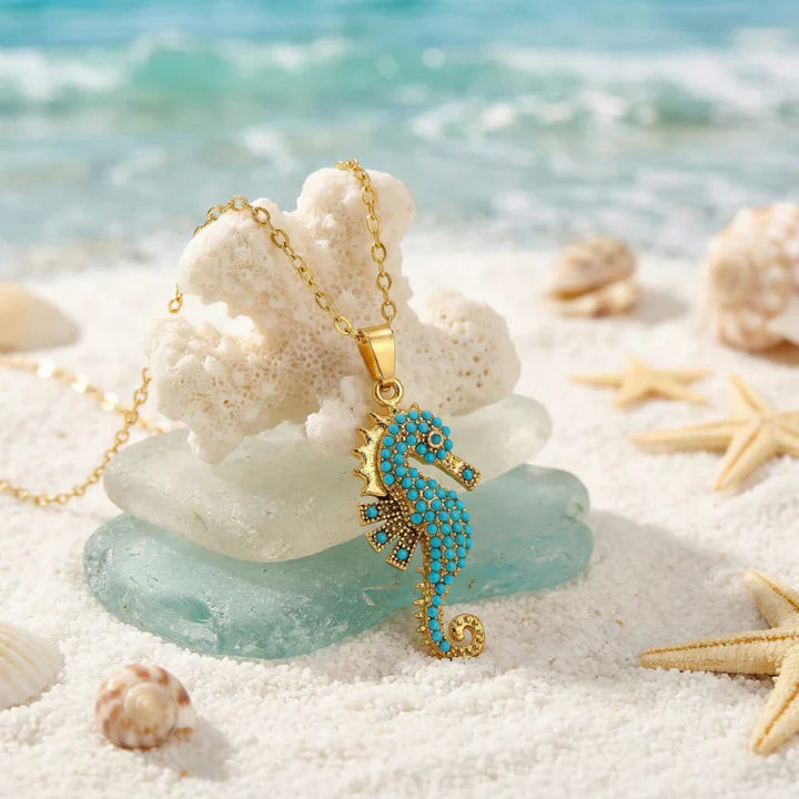 Marina - Elegant Seahorse Necklace