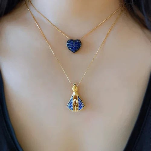 Protective Virgin Necklace