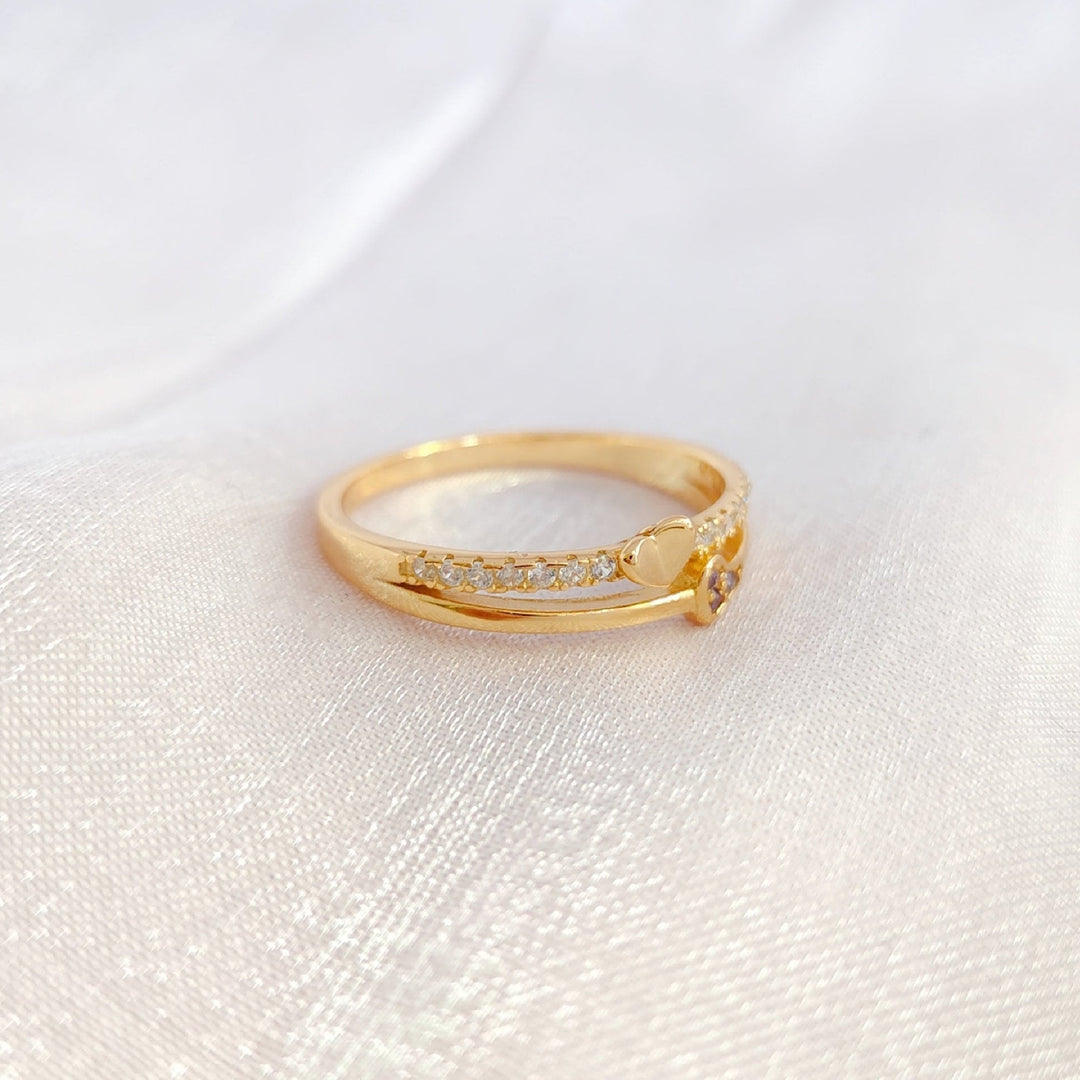For Daughter- My Heart Will Always Be Tied To Yours Ring