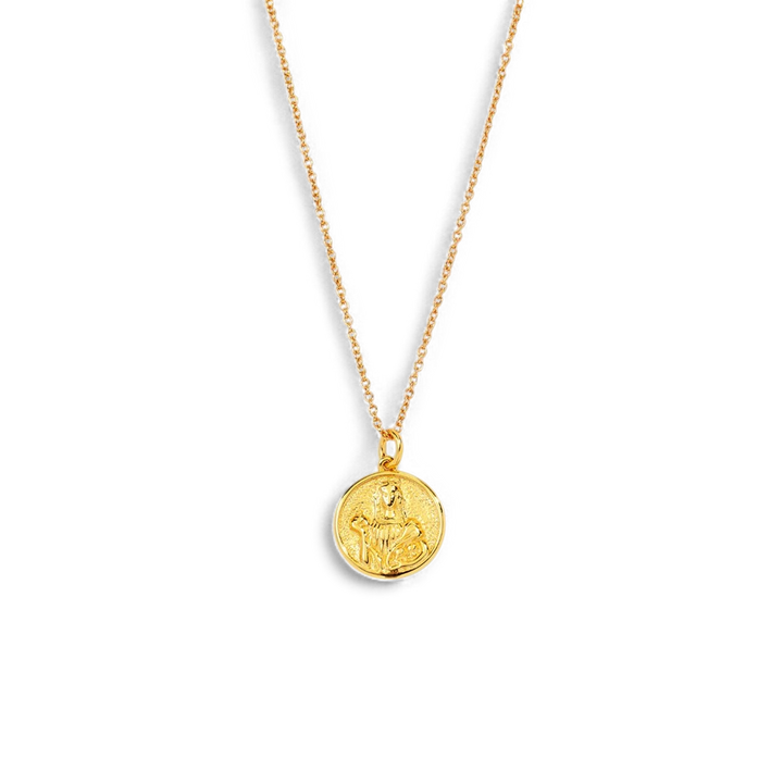 Greek Goddess Pendant Necklace