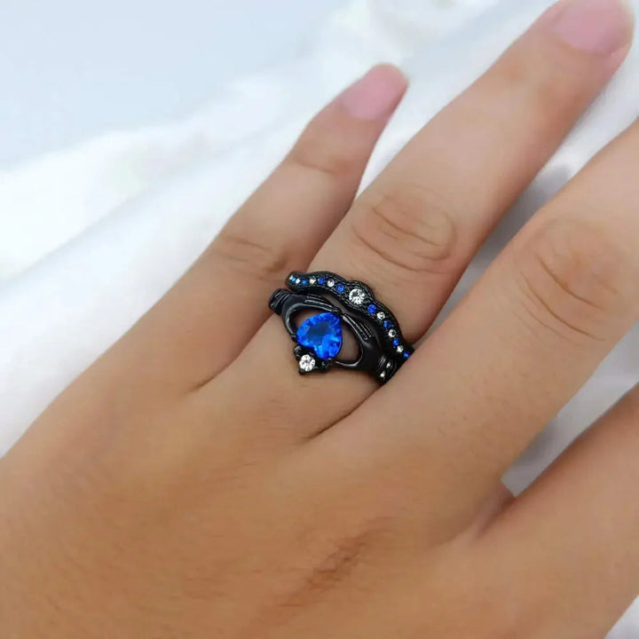Bluefire Eternity Promise Ring