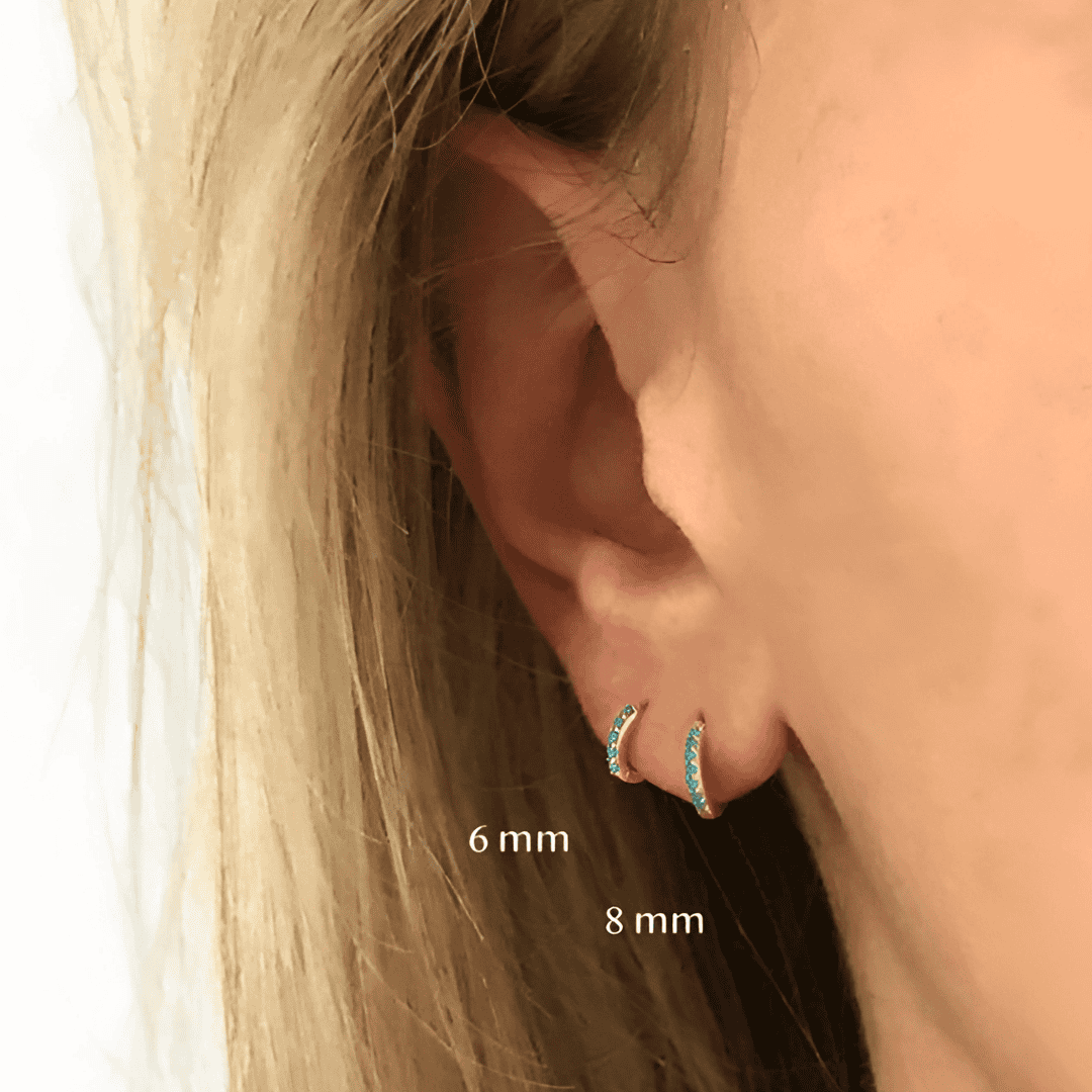 REFINED THIN HOOP EARRINGS