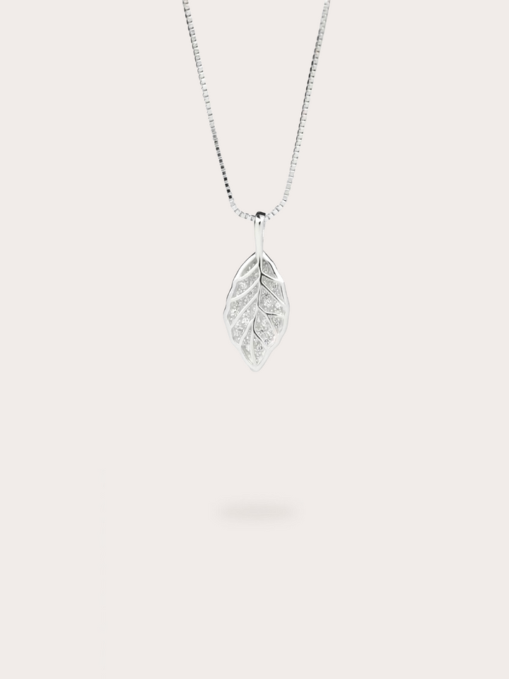 Elena Leaf Necklace