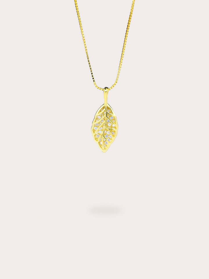 Elena Leaf Necklace