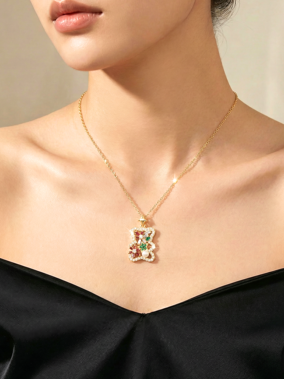 Anya Bear Necklace