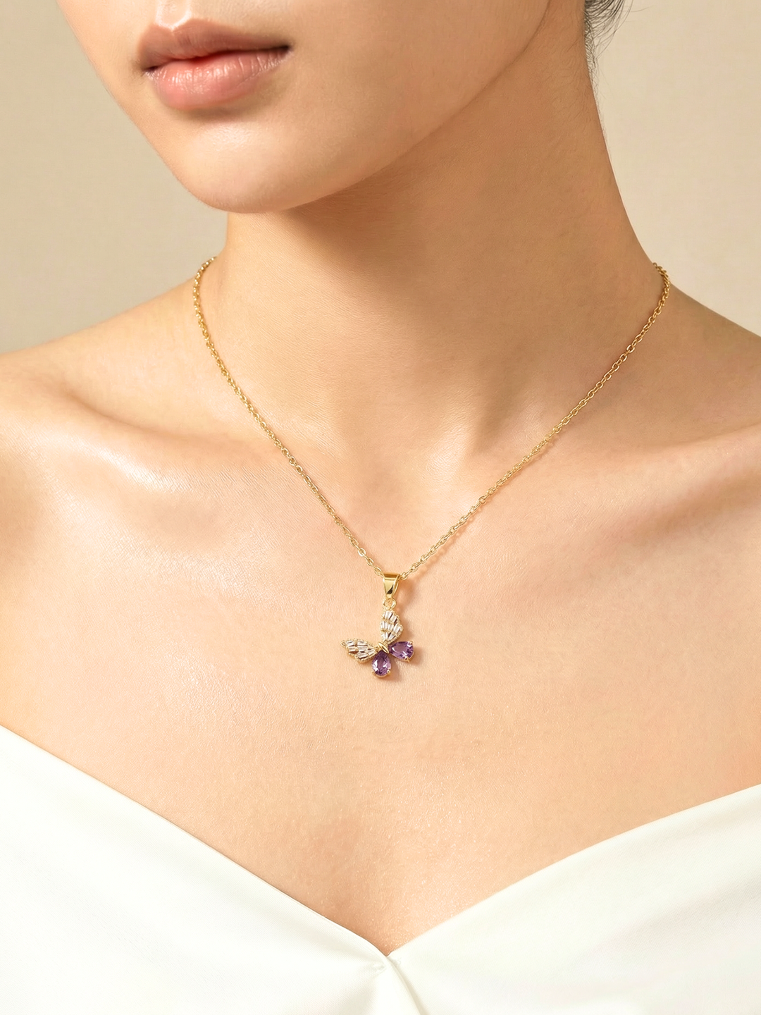 Vera Butterfly Necklace