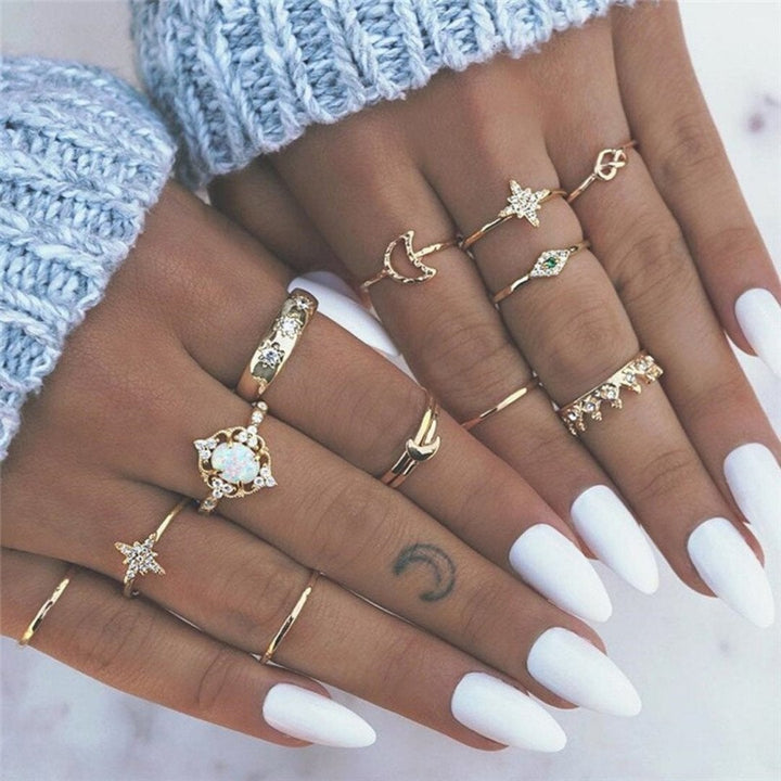 Unique package with 8 to 12 rings