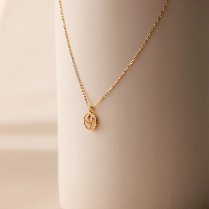 DELICATE TULIPS NECKLACE
