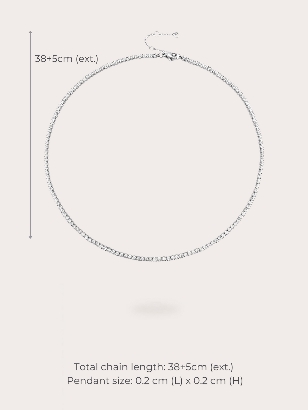 Ella Tennis Necklace