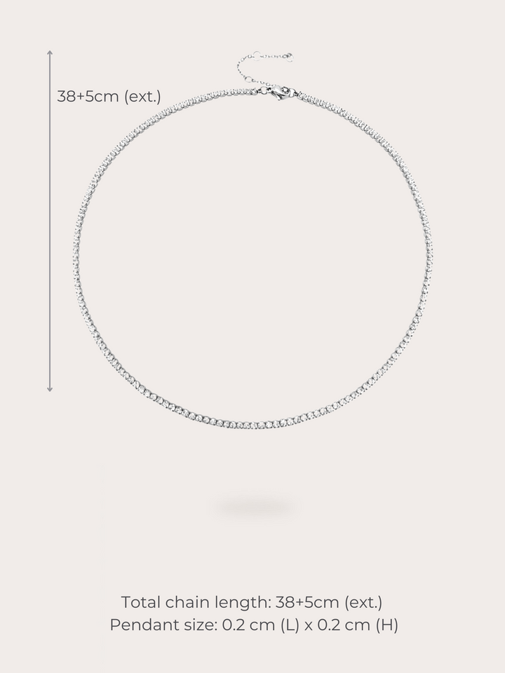 Ella Tennis Necklace