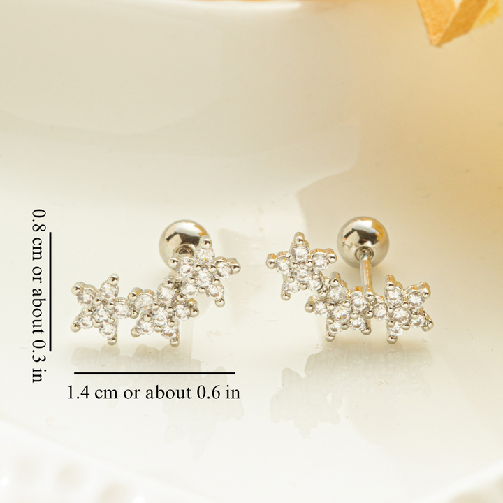 EVERLASTING BLOOM EARRINGS (PAIR)