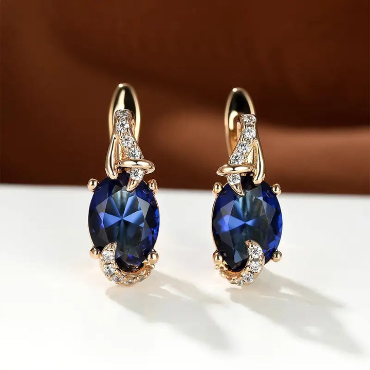 Betty | Earrings | Sapphire