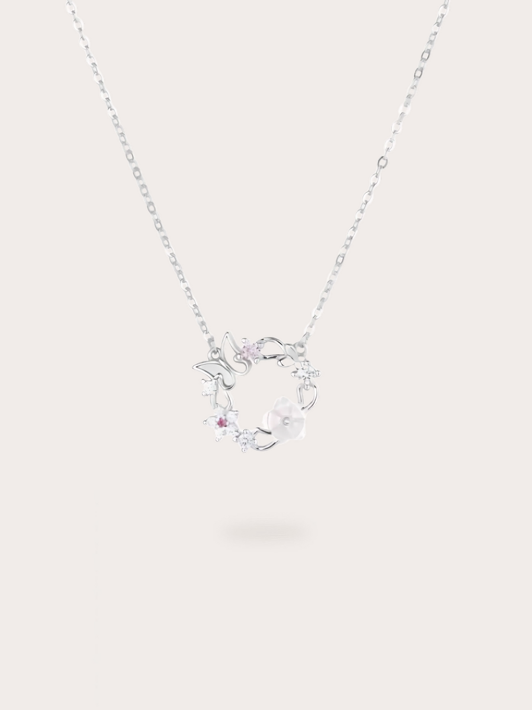 Julie Butterfly Garden Necklace