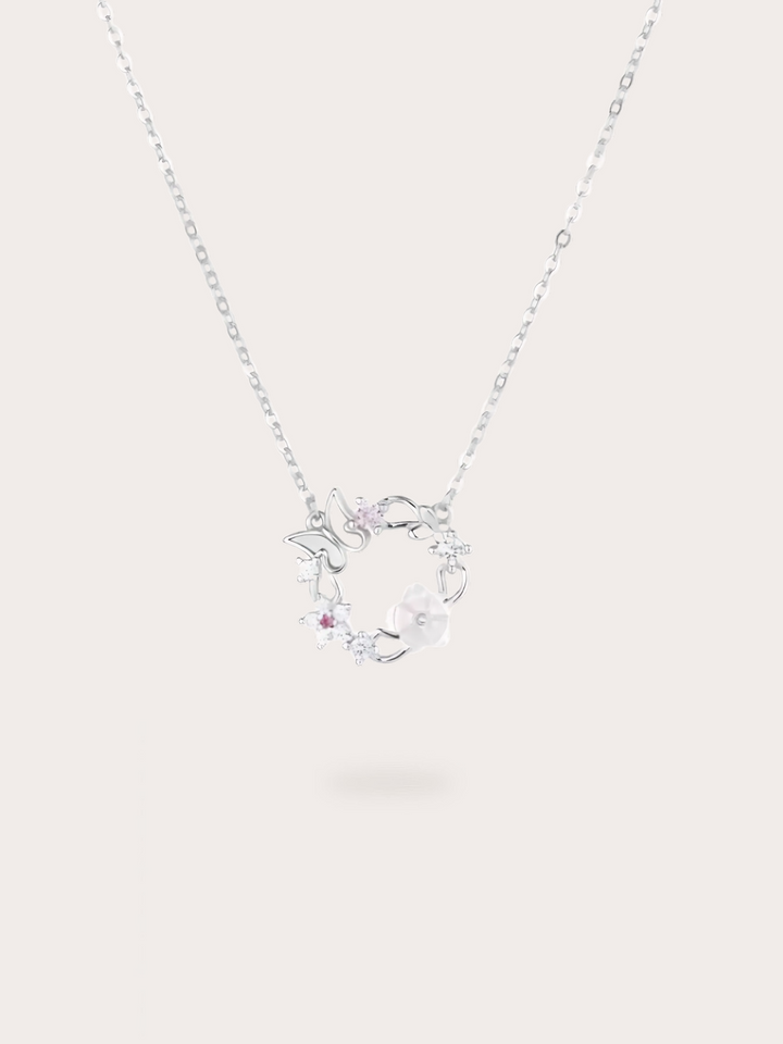 Julie Butterfly Garden Necklace