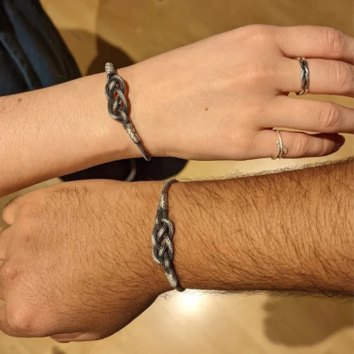 Viking Celtic Knot Braided Bracelet