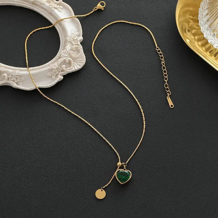 Alice | Necklace | Emerald