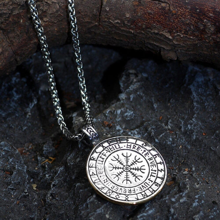 Tree Of Life With Jormungandr Necklace