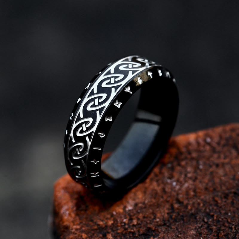 WorldNorse Vintage Rune Amulet Ring