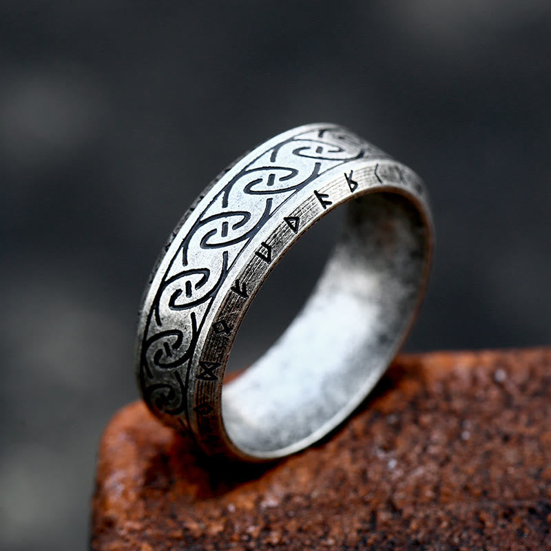 WorldNorse Vintage Rune Amulet Ring