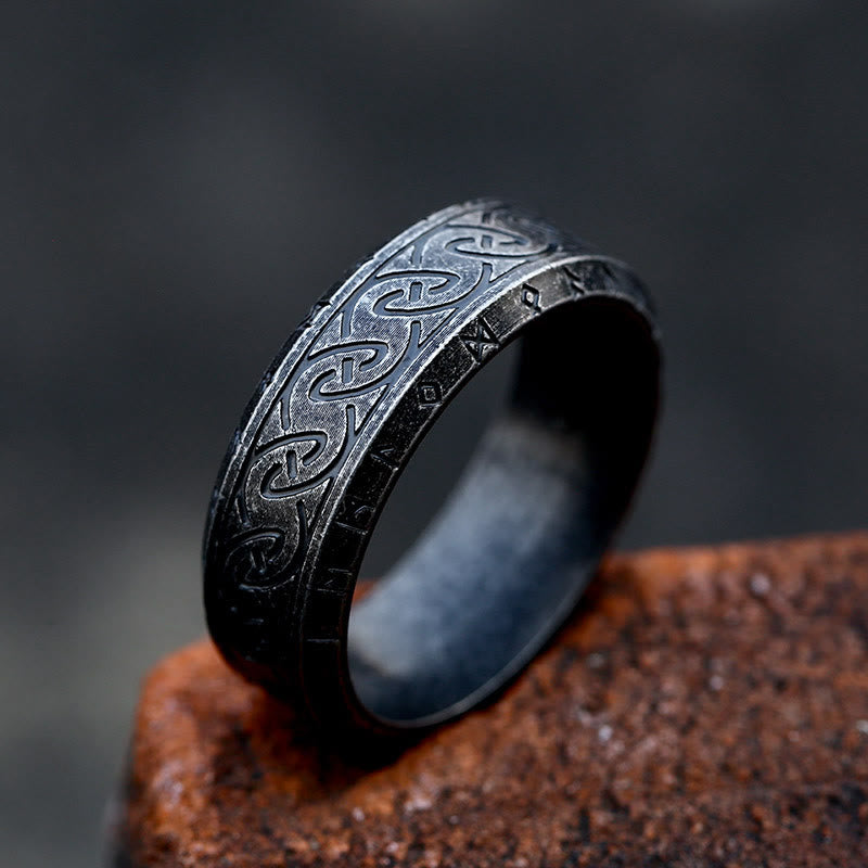 WorldNorse Vintage Rune Amulet Ring