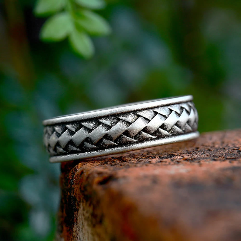 WorldNorse Viking Vintage Braid Ring