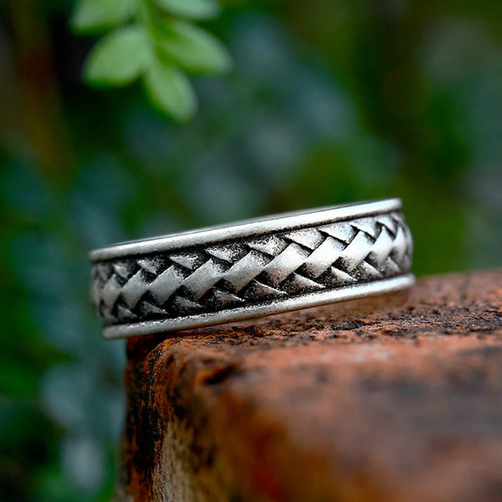 WorldNorse Viking Vintage Braid Ring