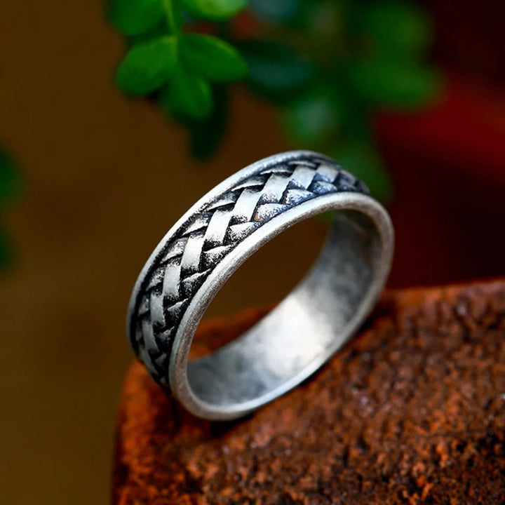 WorldNorse Viking Vintage Braid Ring
