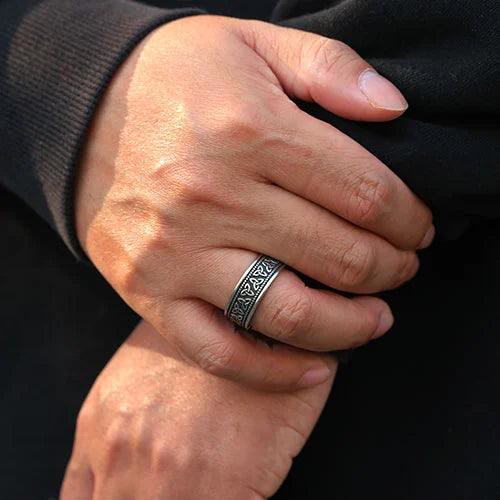 Nordic Triquetra Celtic Ring