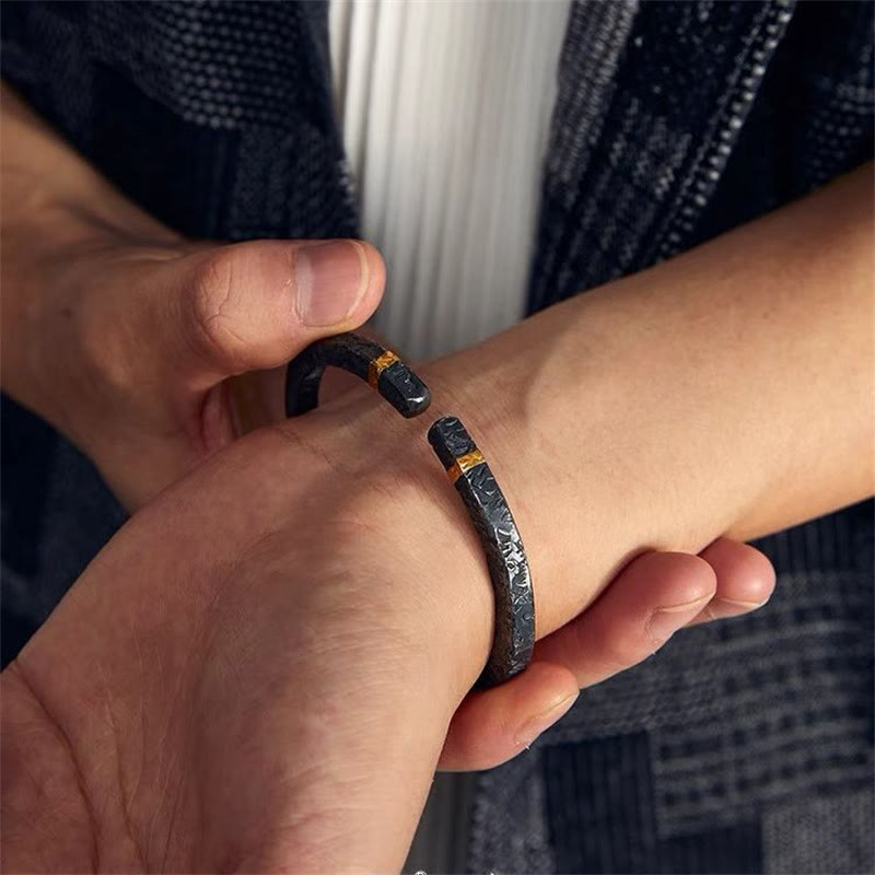 WorldNorse Flowing Fire Gold Inlay Adjustable Bracelet / Ring / Necklace