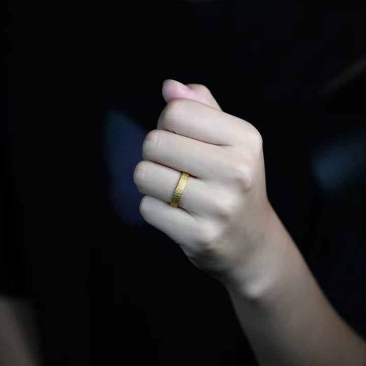 Vintage Bark Shape Ring