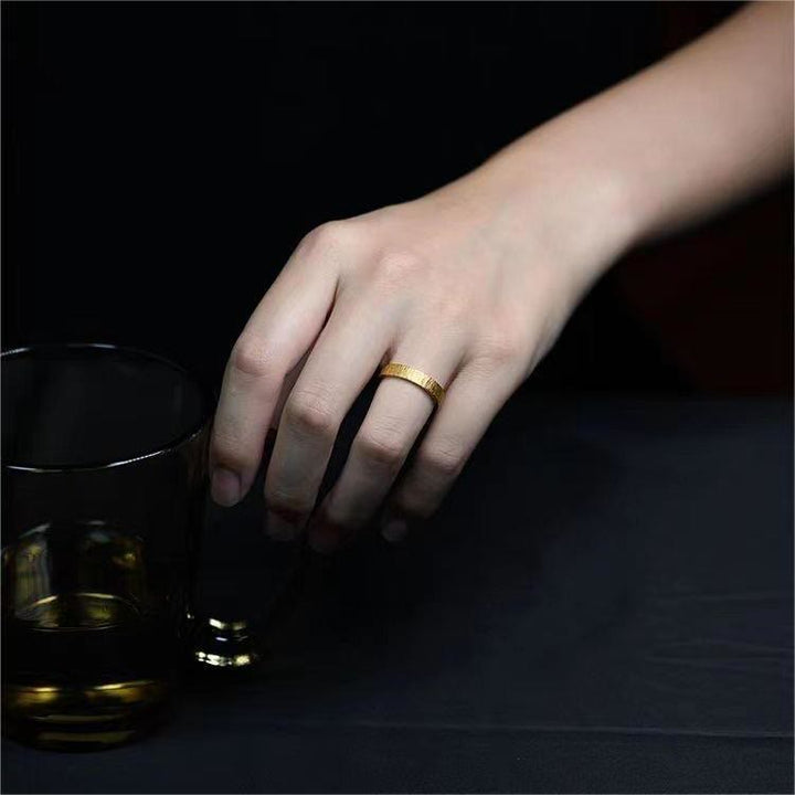 Vintage Bark Shape Ring