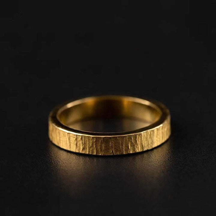 Vintage Bark Shape Ring