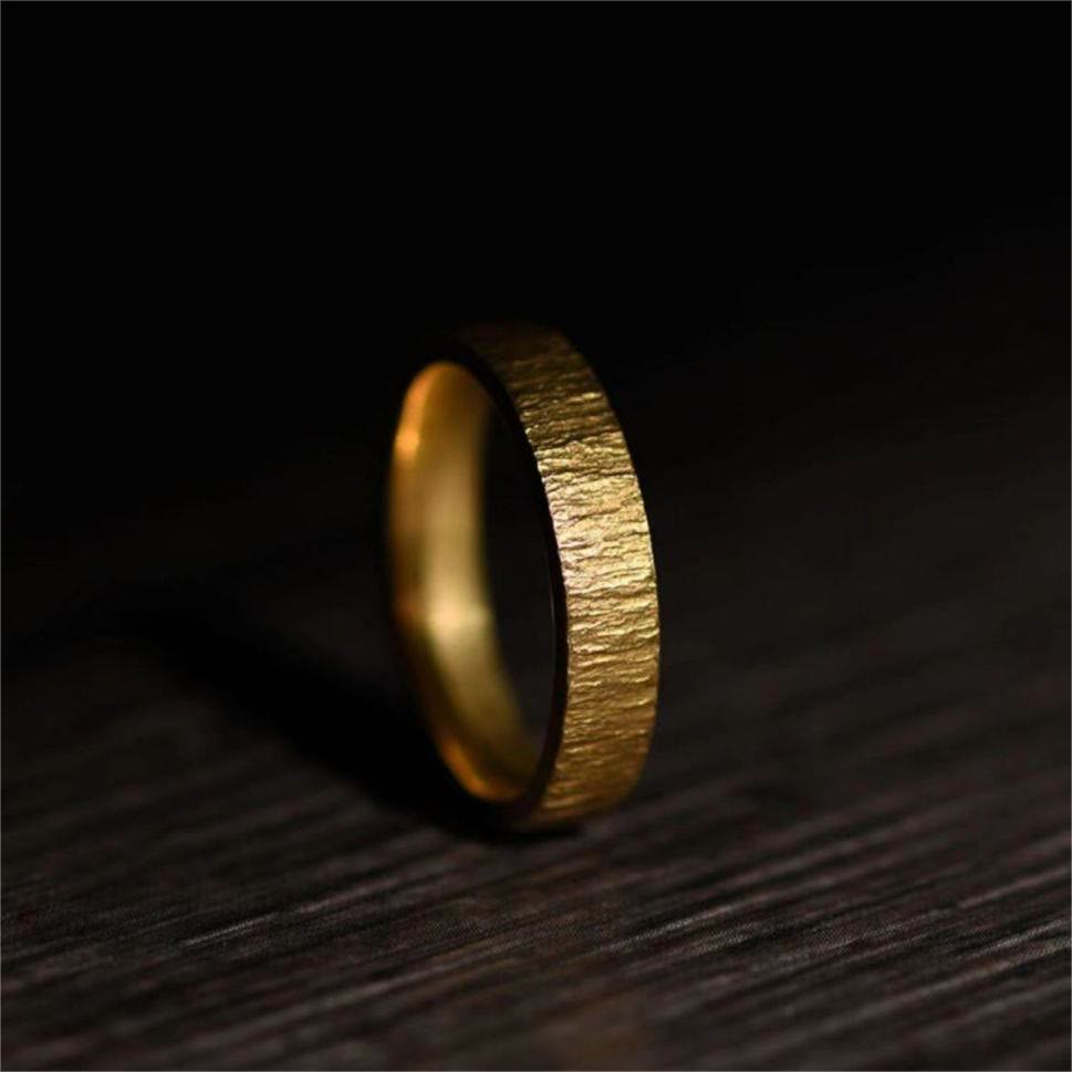 Vintage Bark Shape Ring