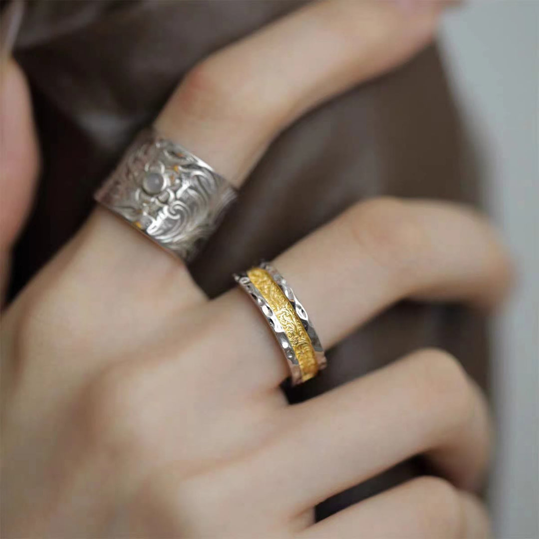 Arabesque Pattern Ring