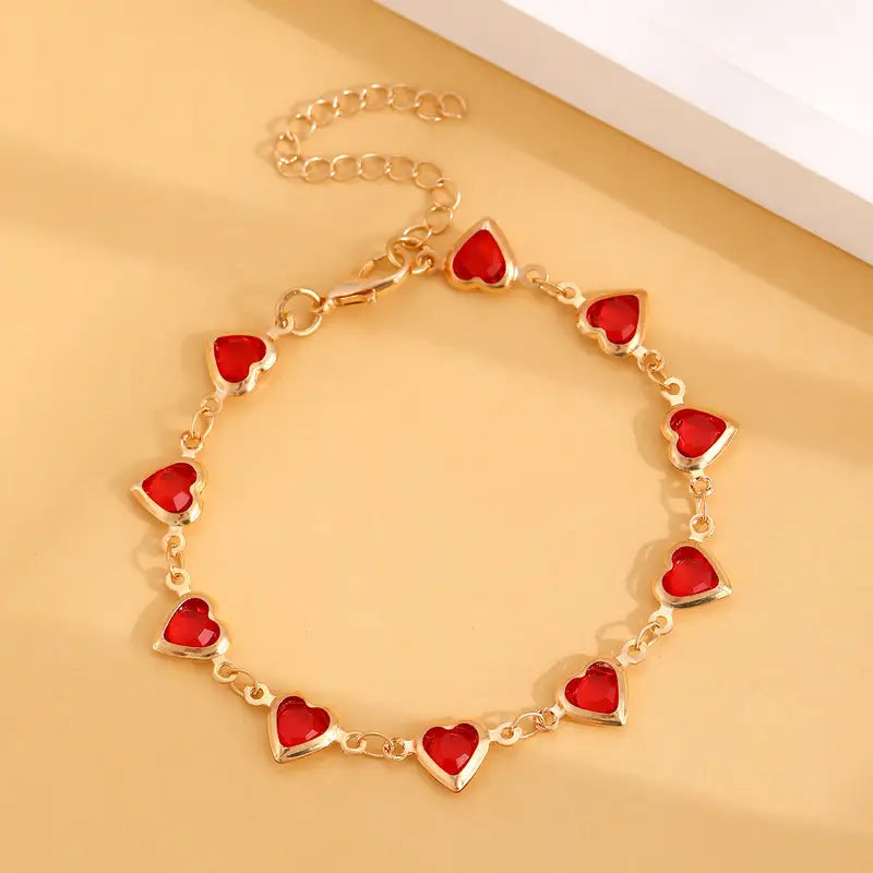 Beatrice | Bracelet | Ruby | Gold