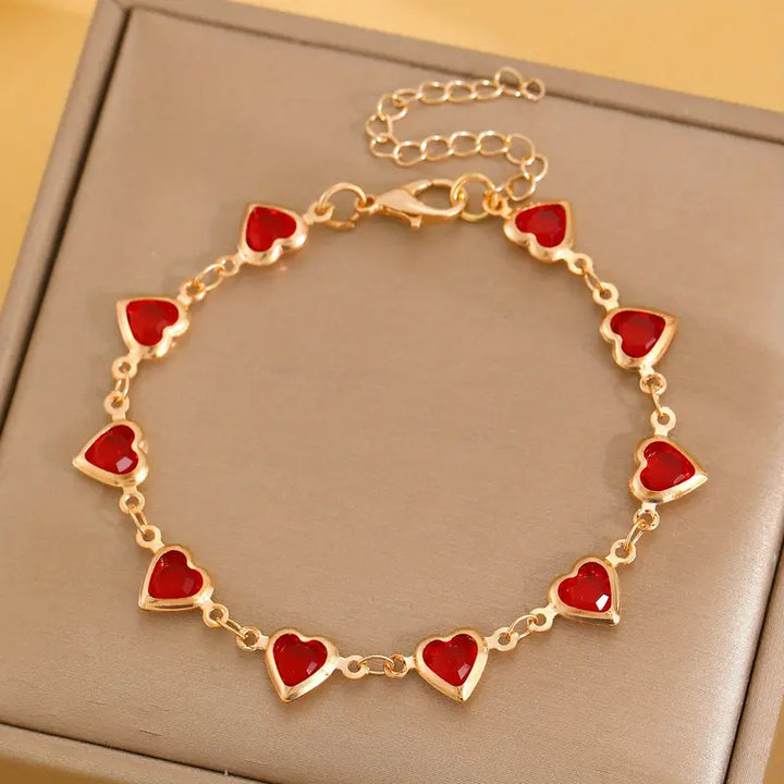 Beatrice | Bracelet | Ruby | Gold