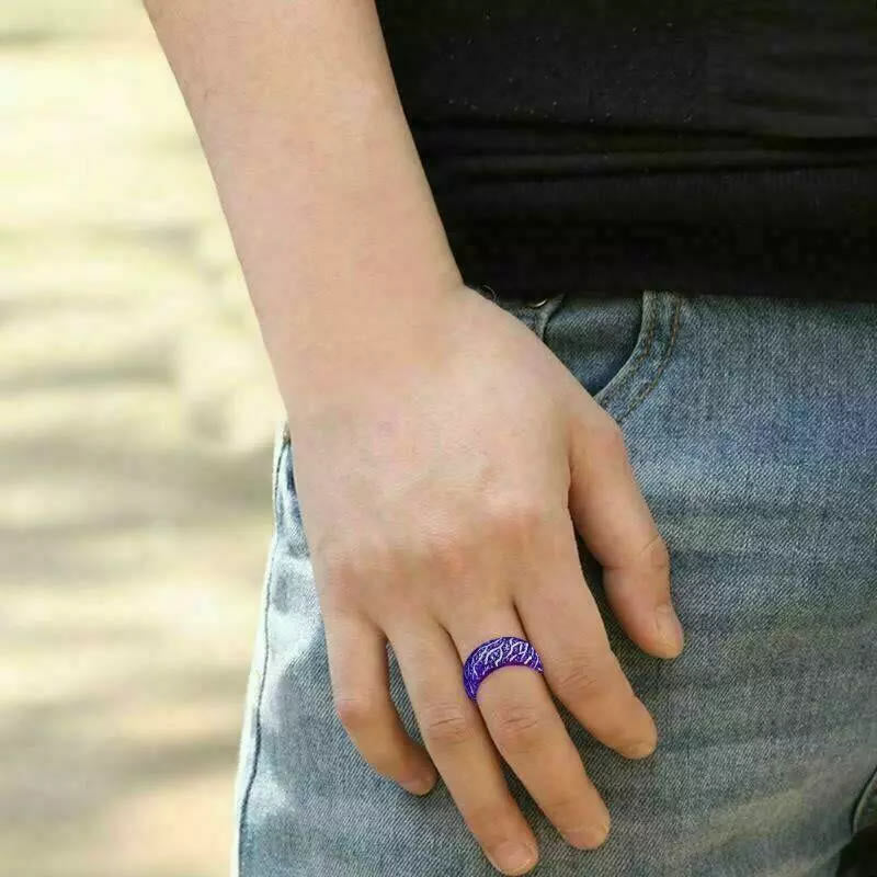 Night Crack Energy Glow Ring