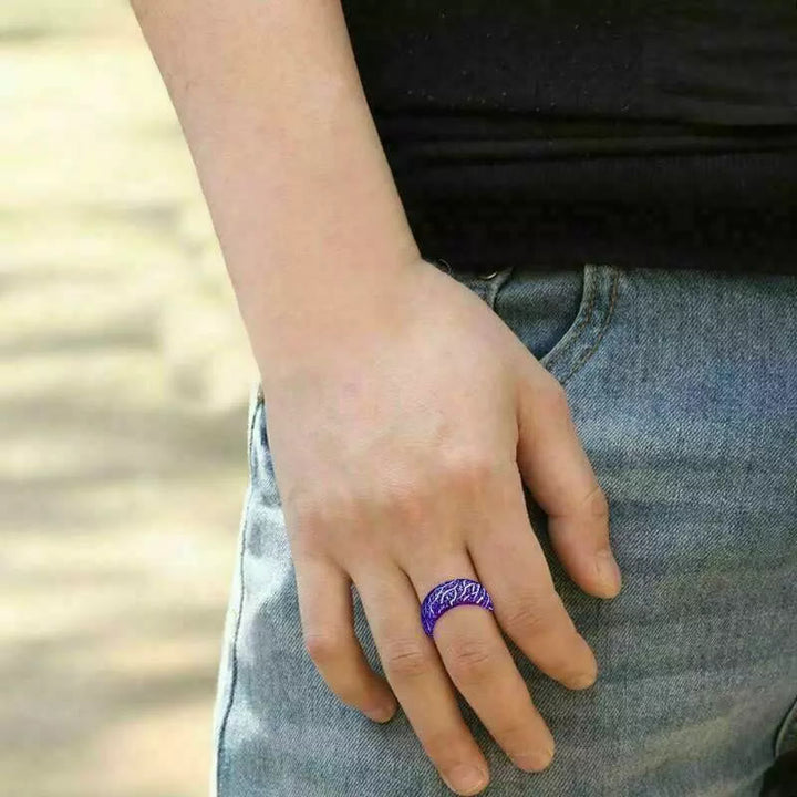 Night Crack Energy Glow Ring