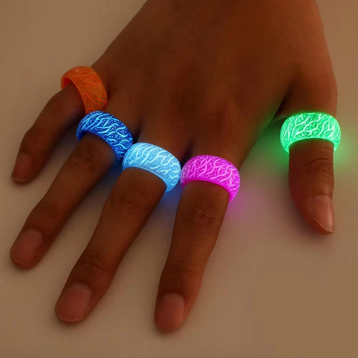 Night Crack Energy Glow Ring