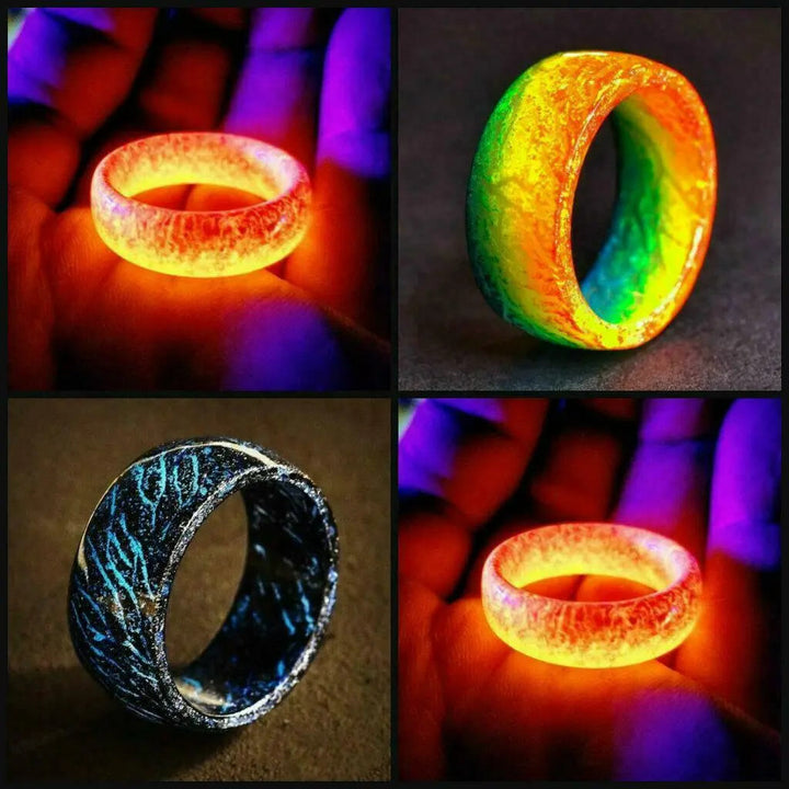 Night Crack Energy Glow Ring