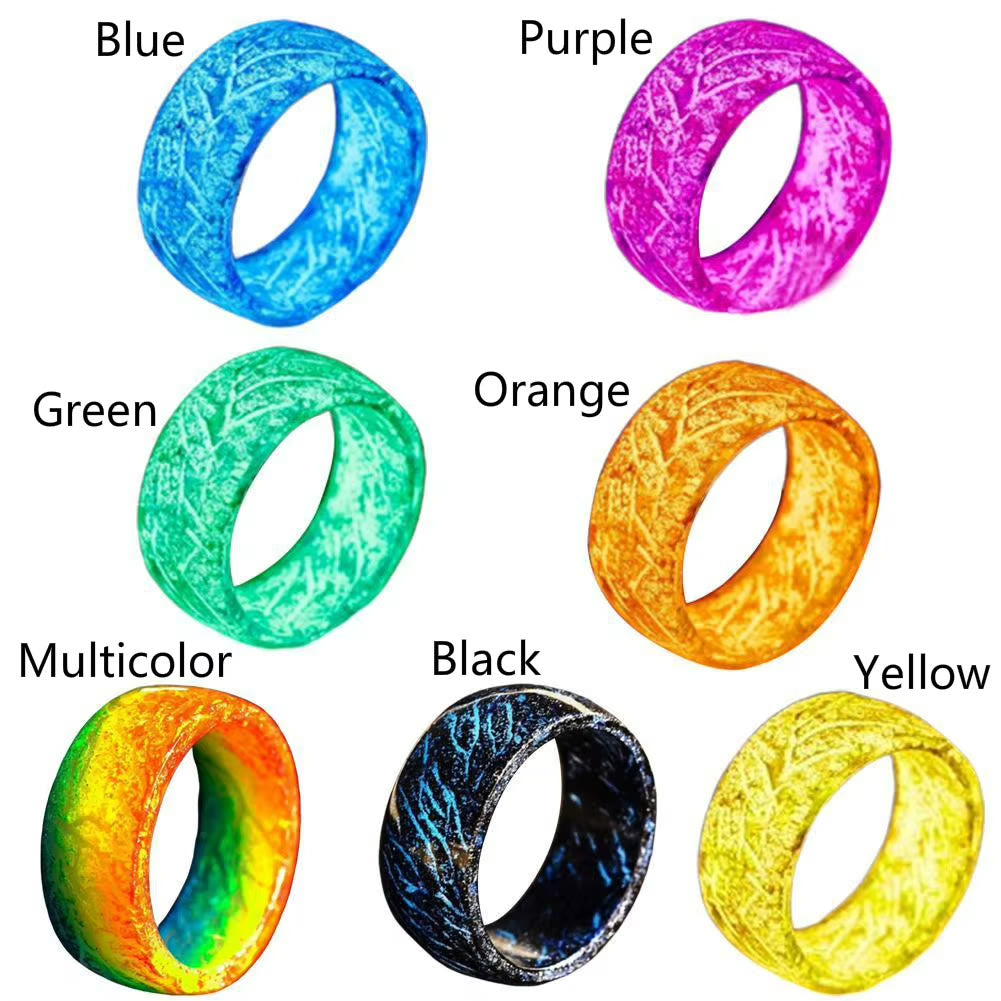 Night Crack Energy Glow Ring