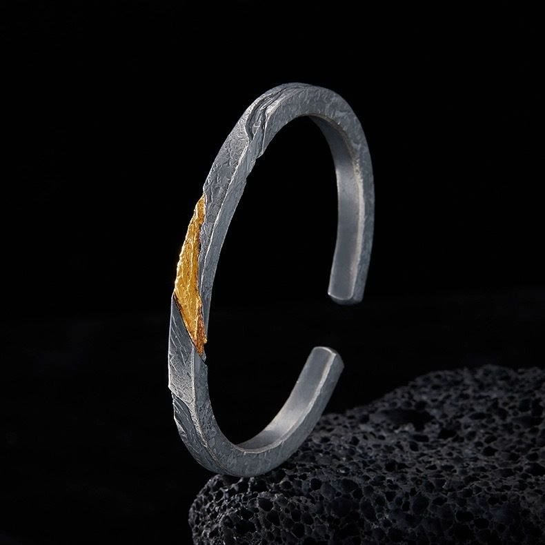 Flowing Fire Inlaid Adjustable Ring / Bracelet / Necklace