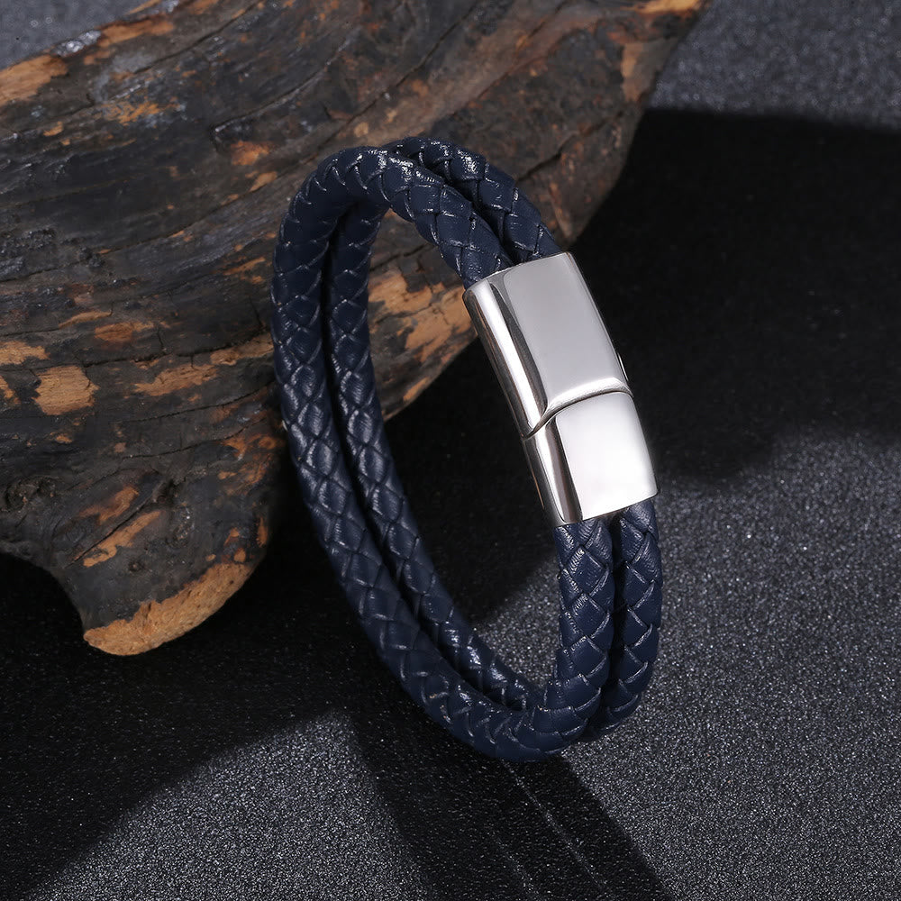 Double Layered Braided Bracelet